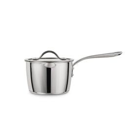 Tramontina Tempo dishwasher-safe saucepan for easy cleanup after cooking.