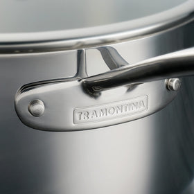 Tramontina Tri-Ply 6-Qt braiser has ergonomic handles for safety