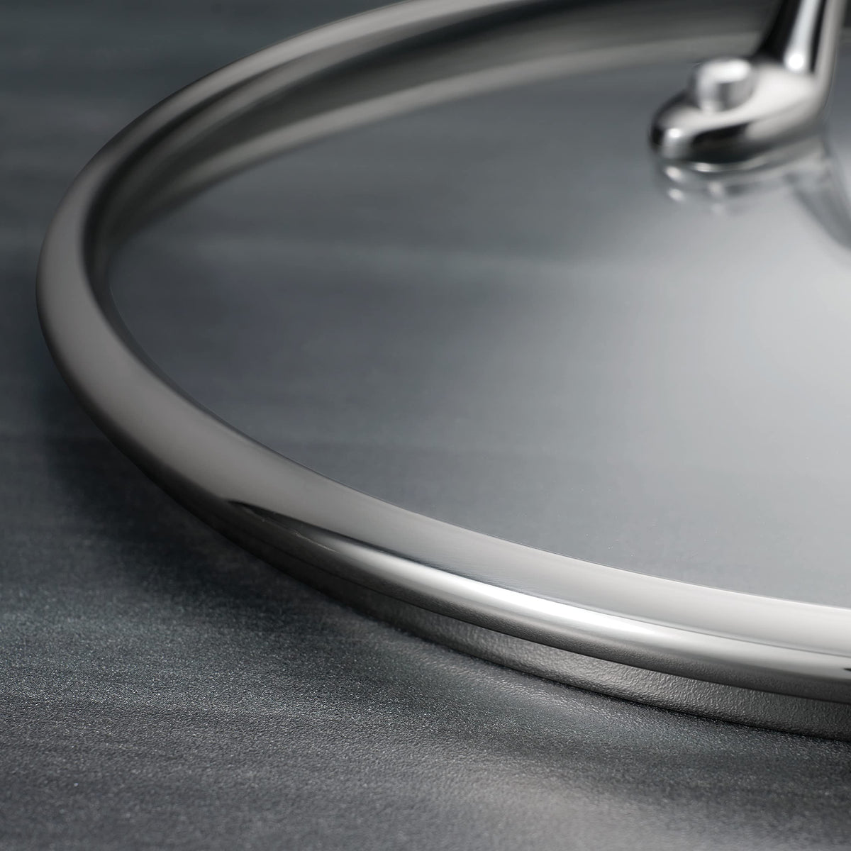 Tramontina Tri-Ply Clad 4-Qt sauce pan supports all cooktops and precision cooking