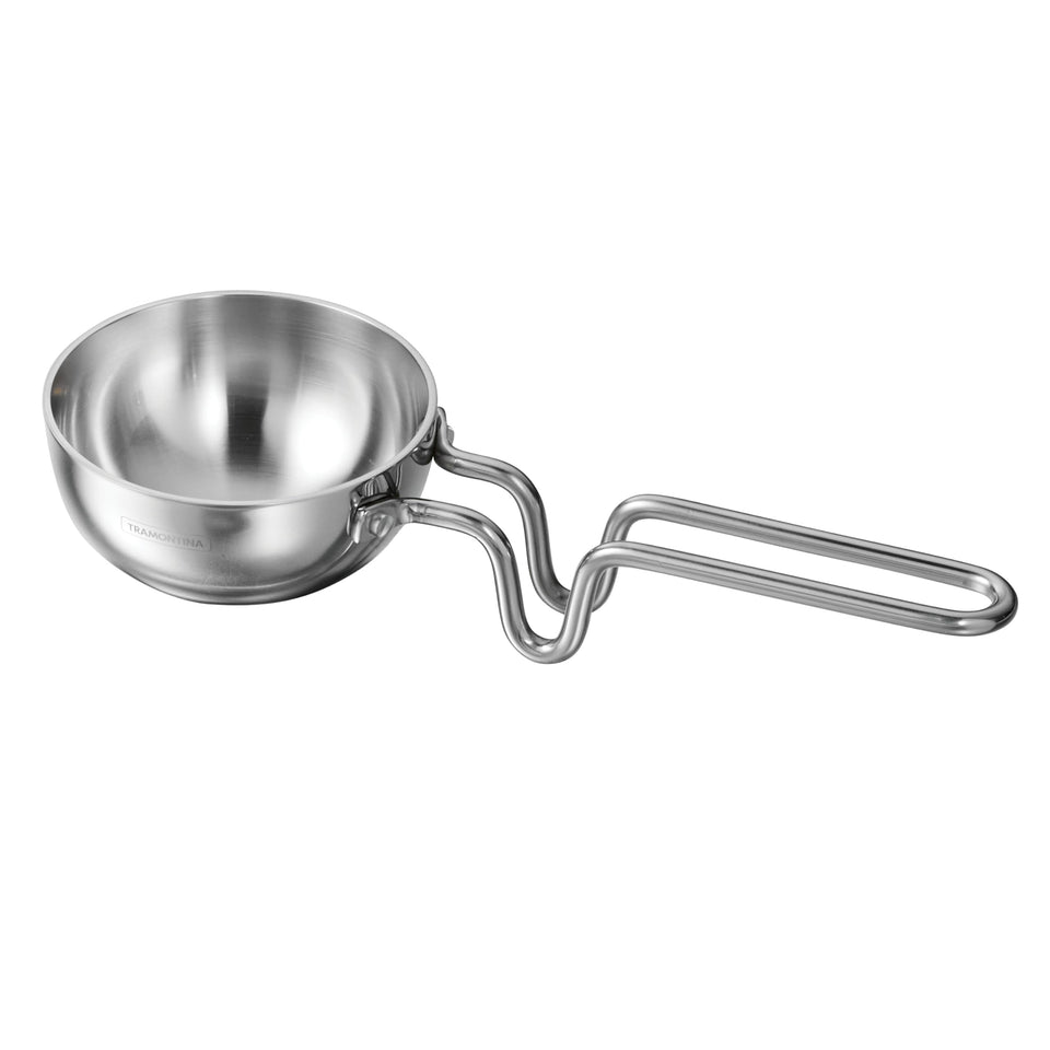Tramontina Utsava 4-Inch Tadka Pan for spice tempering, enhances flavor without burning.