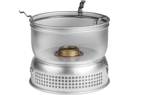 Trangia Spirit Burner cap with O ring seals to minimize fuel evaporation