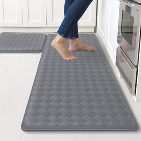 TranquilRelax Diamond Kitchen Mat front sink anti-fatigue comfort.