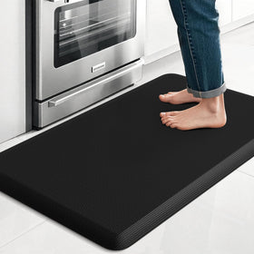 TranquilRelax kitchen mat anti-fatigue cushion for comfortable standing while cooking.