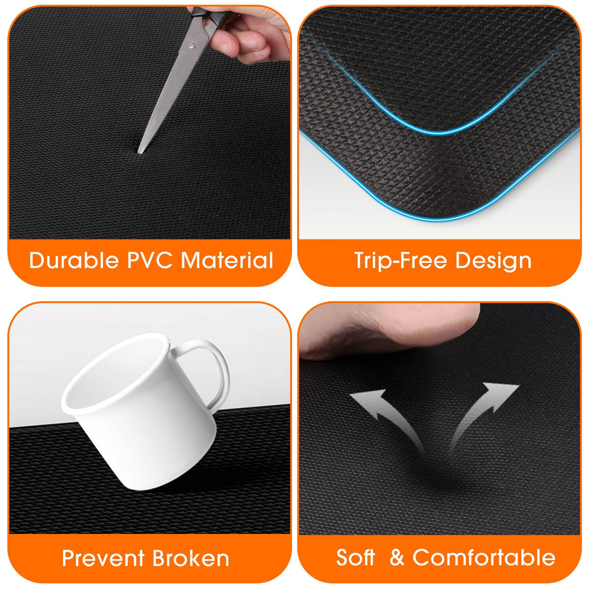 TranquilRelax easy-clean design allows quick wipe-down after cooking or dishwashing.