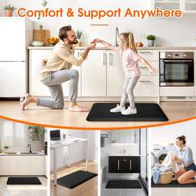TranquilRelax versatile mat also supports standing at desks or sinks for extended tasks.