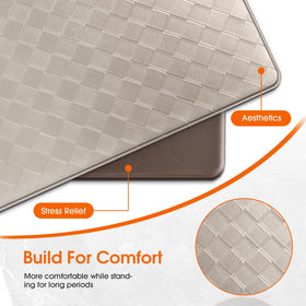 TranquilRelax cushioned surface supports legs during long prep.