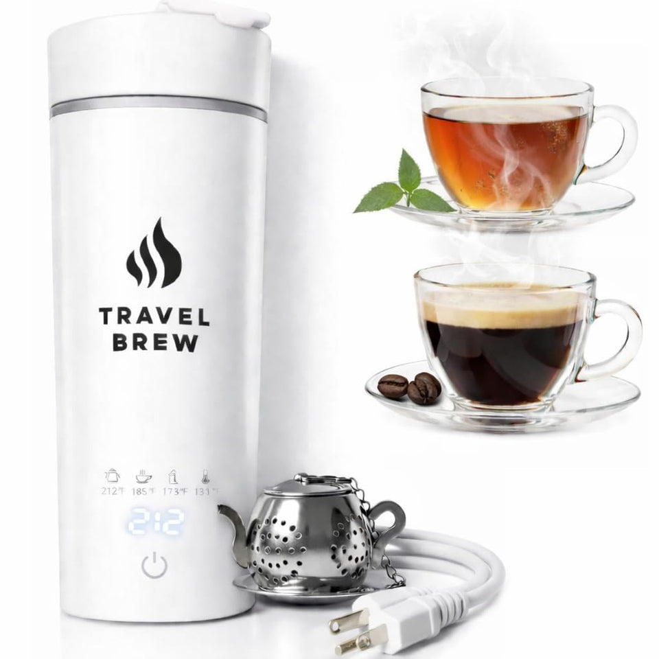 Travel Brew travel-kettle-compact provides on-the-go hot water for travel days