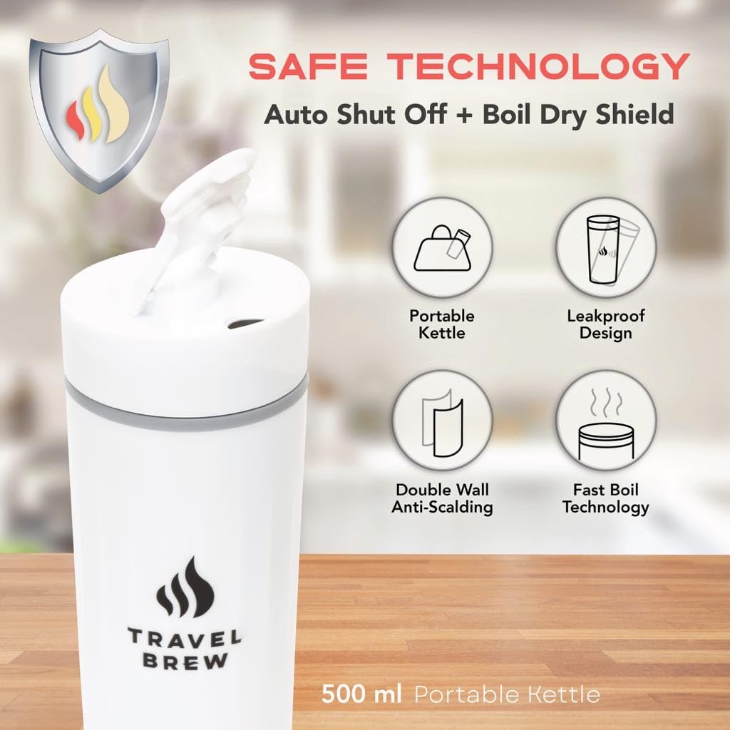 Travel Brew travel-kettle-stainless-inner-pot-304 BPA-free for clean-tasting water