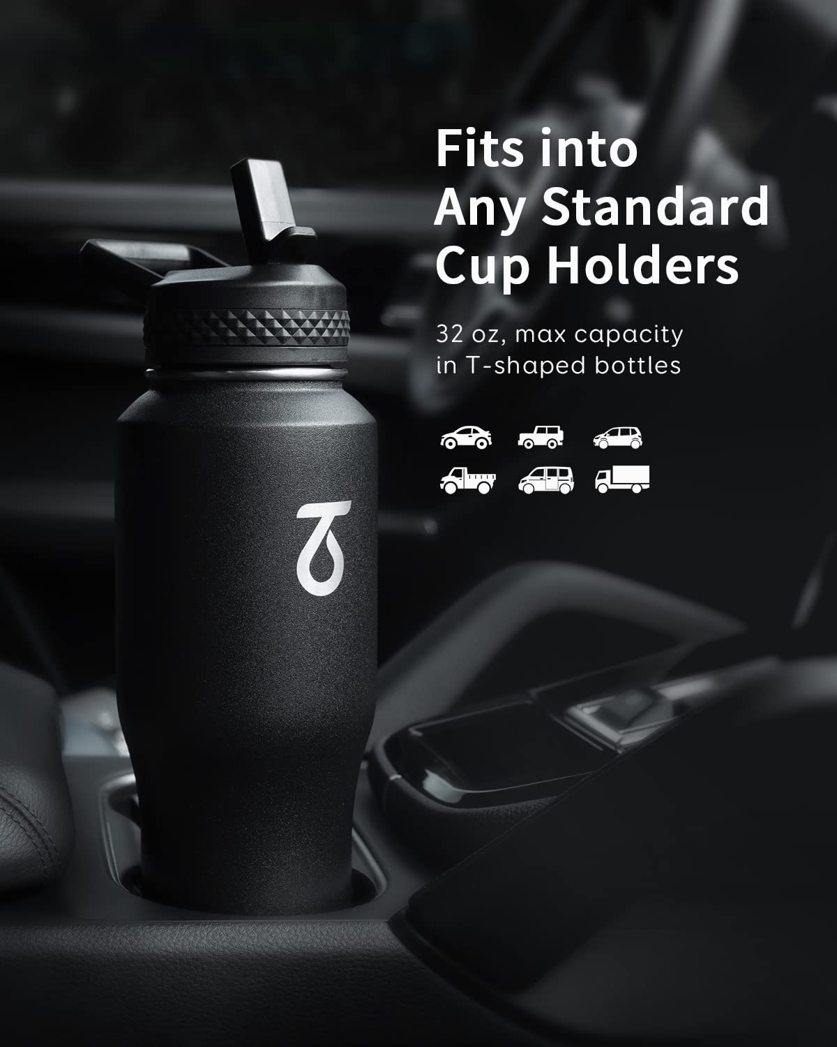 Trebo paracord-handle tumbler ideal for easy carrying on outdoor adventures.