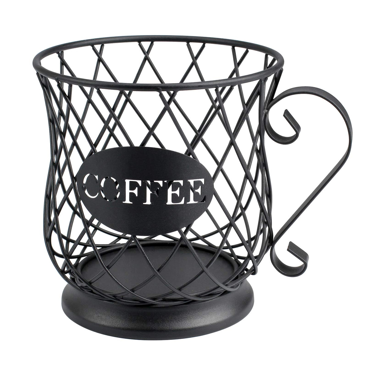 TreeLen K Cup Holder with 35-cup capacity keeps pods organized and accessible