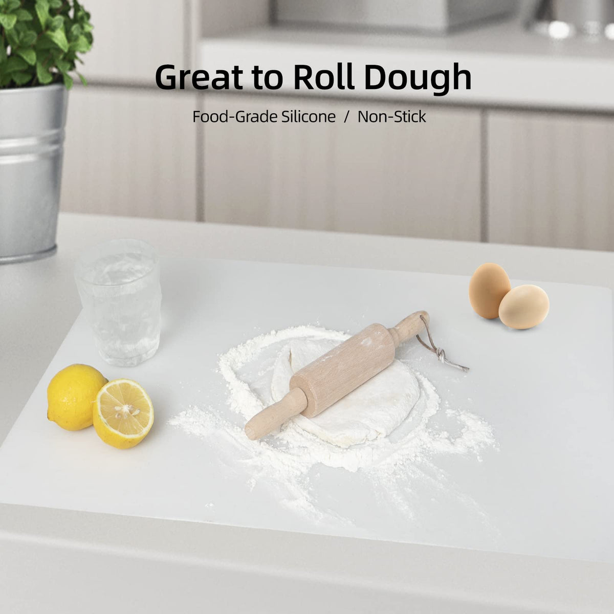 Treerit multipurpose silicone mat supports crafts and kitchen tasks with easy cleanup