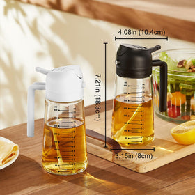 BPA-free glass body keeps odors out and safe cooking.