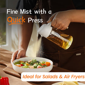 TrendPlain glass oil dispenser pouring control for precise portions.