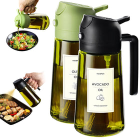 TrendPlain Original olive oil dispenser pours precisely for cooking.