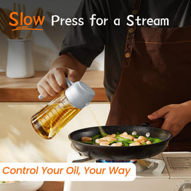 TrendPlain precision spray nozzle for controlled oil application and reduced waste.