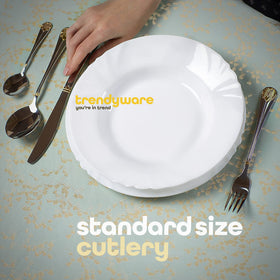 Trendware Limited Edition set shown in formal table setting for special occasions.