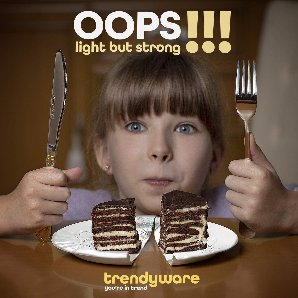 Trendware knives with stainless steel durability and sleek design for everyday meals.