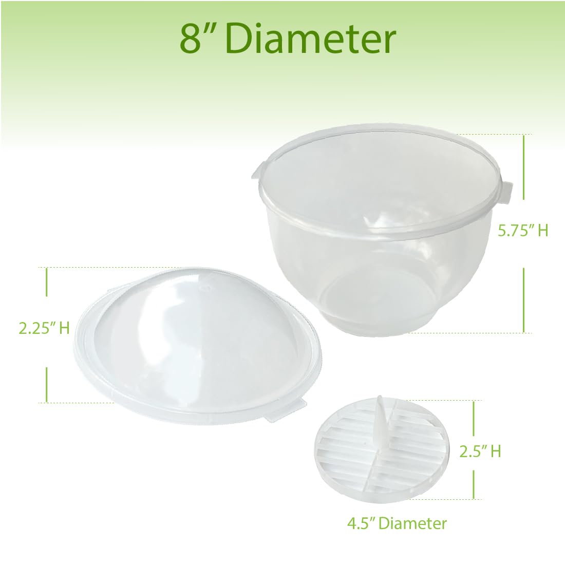 Trenton Gifts Lettuce And Vegatable Storage Keeper easy cleaning after use.