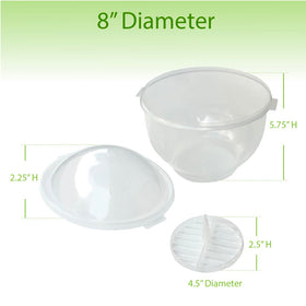 Trenton Gifts Lettuce And Vegatable Storage Keeper easy cleaning after use.