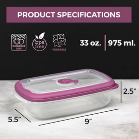 Tribello airtight leak-proof containers for secure transport.
