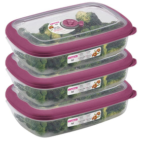 Tribello dishwasher-safe plastic container for quick cleanup