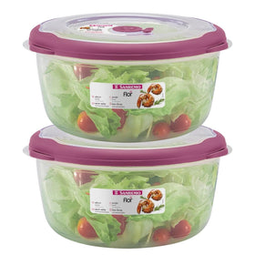 Tribello large 10 cup bowl with lid for meal prep and storage.