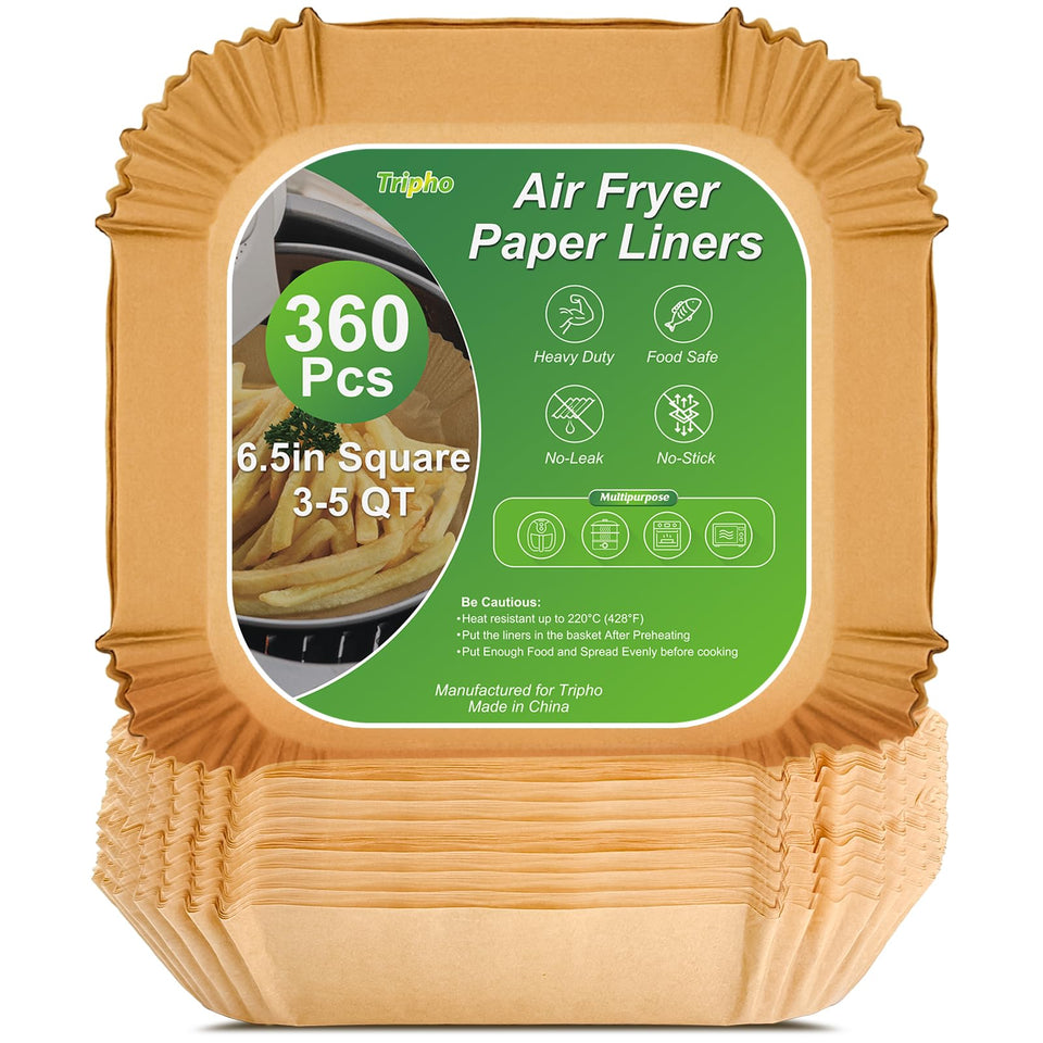 Tripho 360pcs packaged liners for easy storage and use.