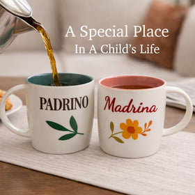 Triple Gifffted 13oz ceramic mug offers durable, comfortable hold