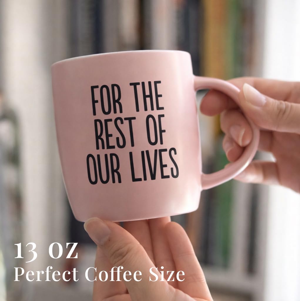 Triple Gifffted 380ml mugs offering generous capacity for coffee or tea.