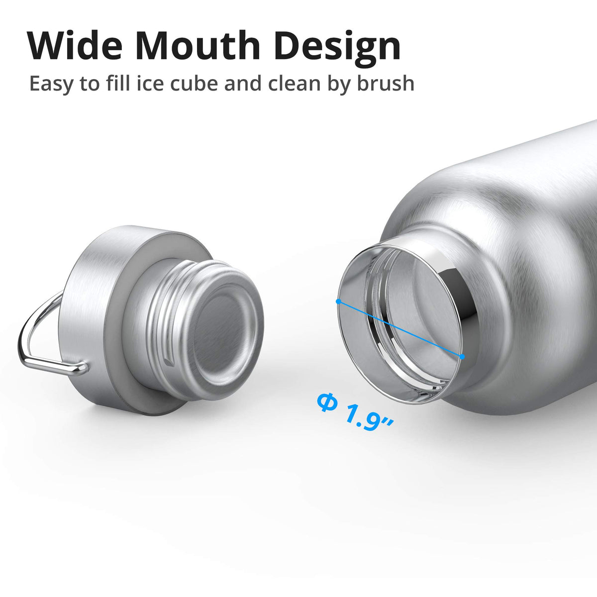 TRIPLE TREE bottle coating resisting scratches and daily wear