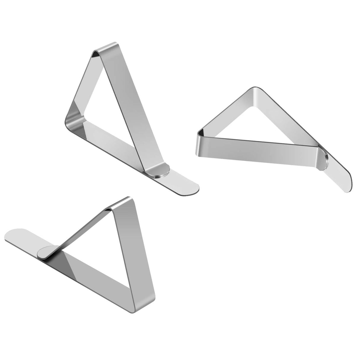 TriPole wedding and party tables stay pristine with secure cloth clips.