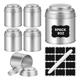 TRISCO tea tin with airtight double lids keeps loose leaf tea fresh.