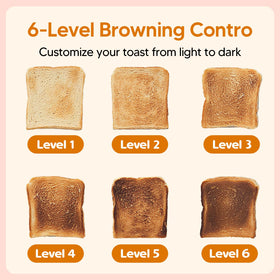 Trisiko toaster brushed stainless steel body highlights durability and modern look