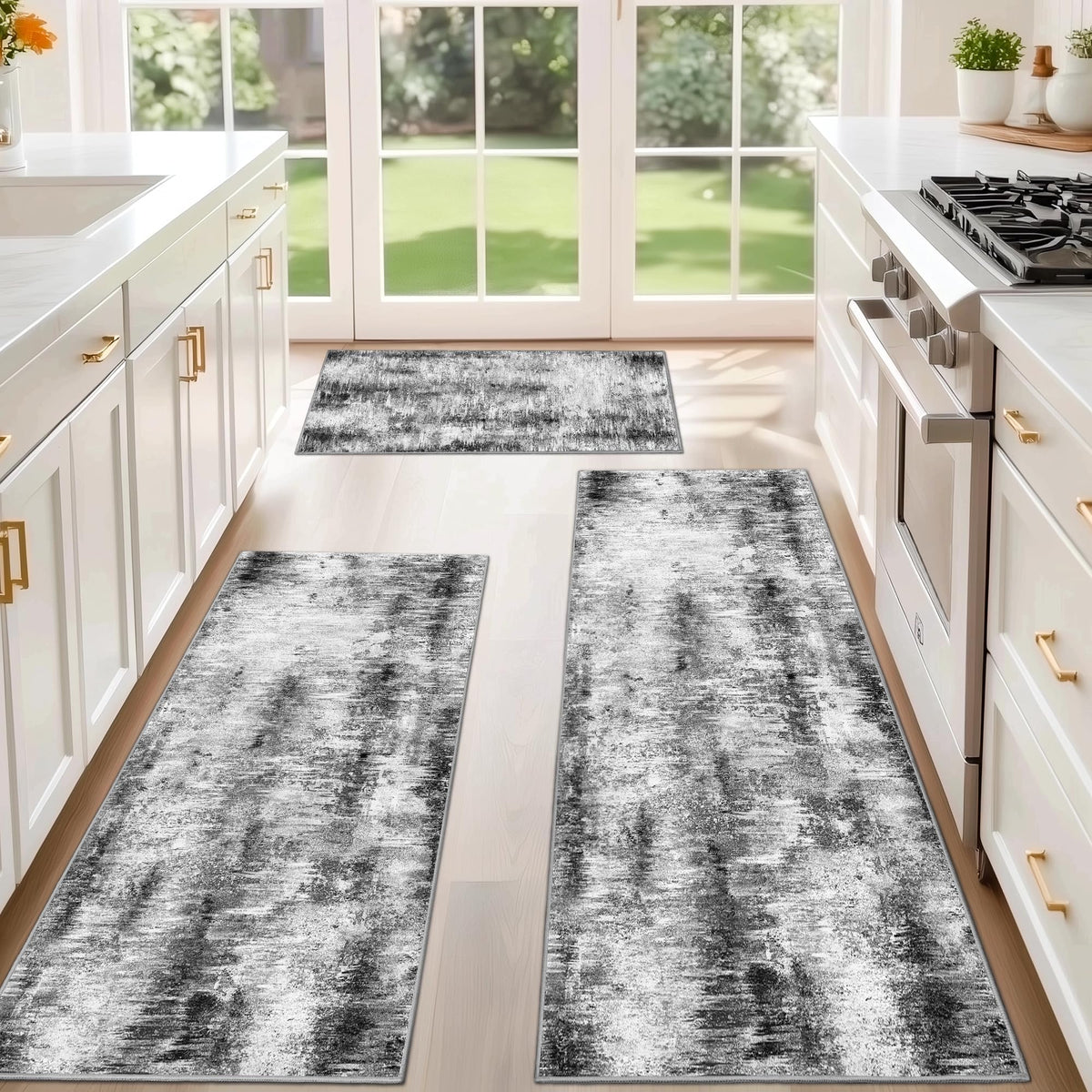 Tritard Upgrade durable kitchen mats withstand high traffic and daily wear.