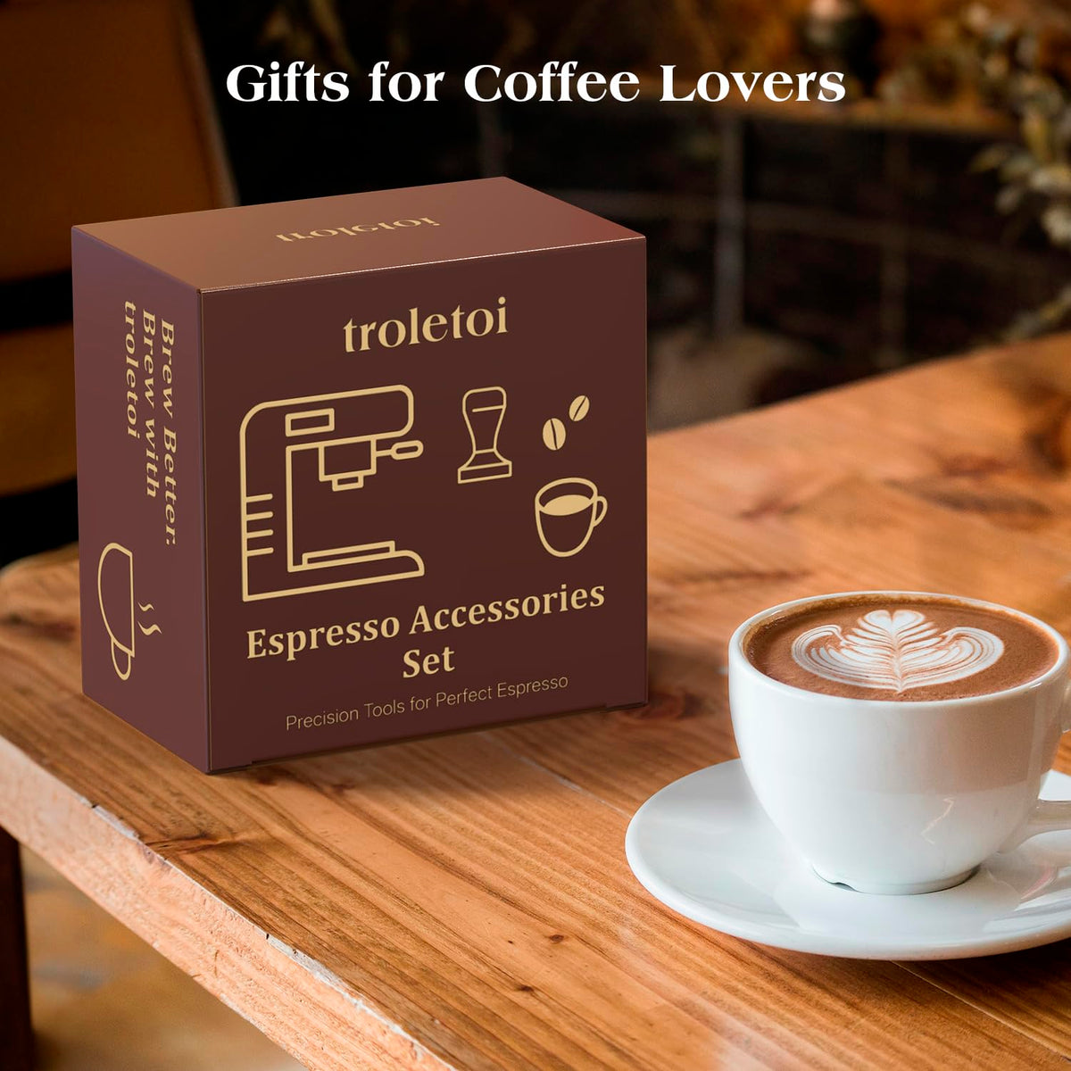 Troletoi all-in-one kit supports a home espresso setup