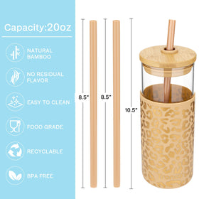 Tronco glass tumbler with silicone sleeve for comfortable non slip grip.
