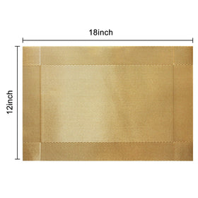 Trophable placemats stain resistance material highlighting easy cleanup