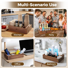 TRQWRO gift-worthy organizer for home chefs and entertainers.