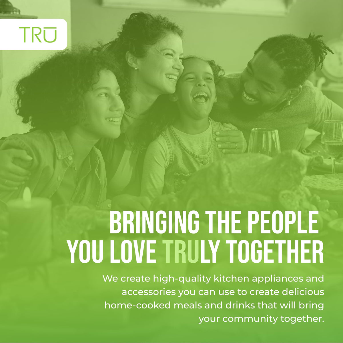 TRU triple buffet server ready-to-use with lid rests and spoons included