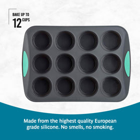 Trudeau Structure nonstick release with muffins popping out easily