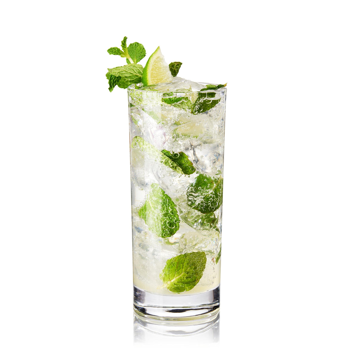 TRUE Highball Glasses clear-durable glass for everyday use.