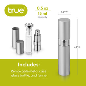 TRUE Martini Atomizer funnel included for mess-free filling