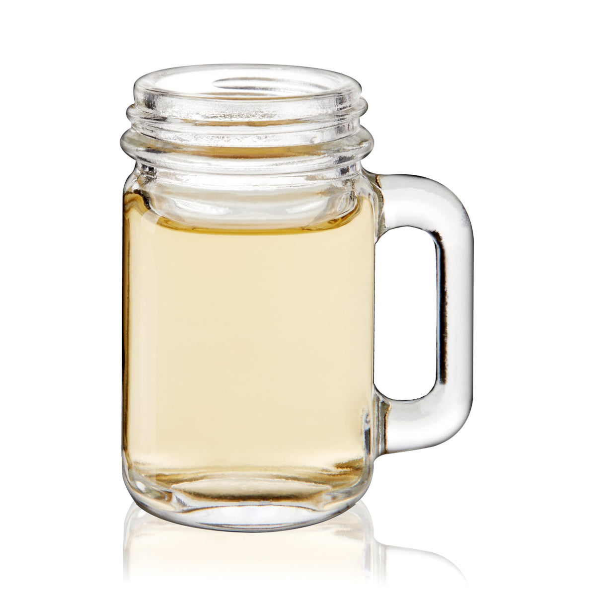 TRUE Mason jar shot glasses add a playful touch to any party.