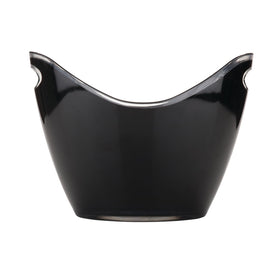 Plastic, rust-free design of the TRUE ice bucket is easy to wipe clean.