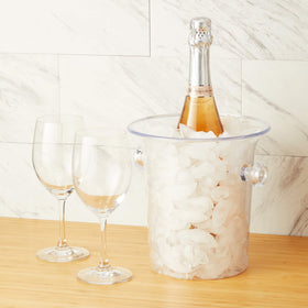 TRUE versatile party ice bucket used for multiple beverages