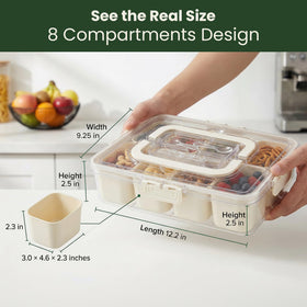 Trust Bliss Snackle Box freezer-safe PET preserves freshness during storage.