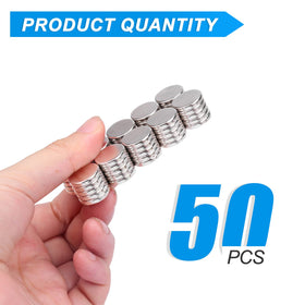 TRYMAG corrosion-resistant round magnets for office organization