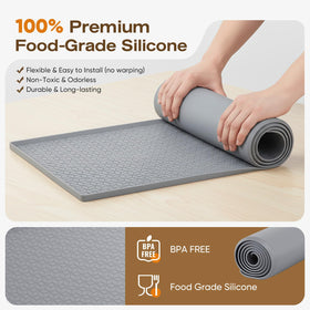 TRZZ rhombus pattern mat provides a non-slip surface for items