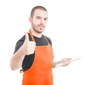 TSD STORY 15-piece set includes essential unisex aprons for groups.