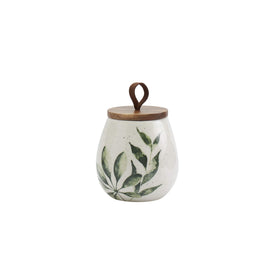 TTU Tabletops Gallery canister on kitchen shelf for organized storage